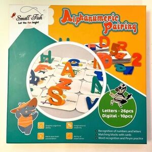 5/$15💥 Alphanumeric Children Baby Kids Learning Game Cognitive